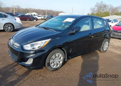 2017 Hyundai Accent Se from USA, damaged, VIN KMHCT5AE5HU334584